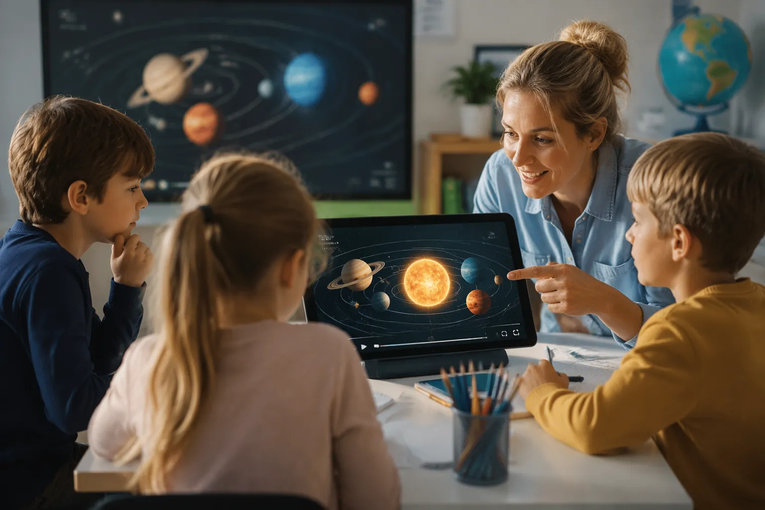Generate educational videos with an AI video generator