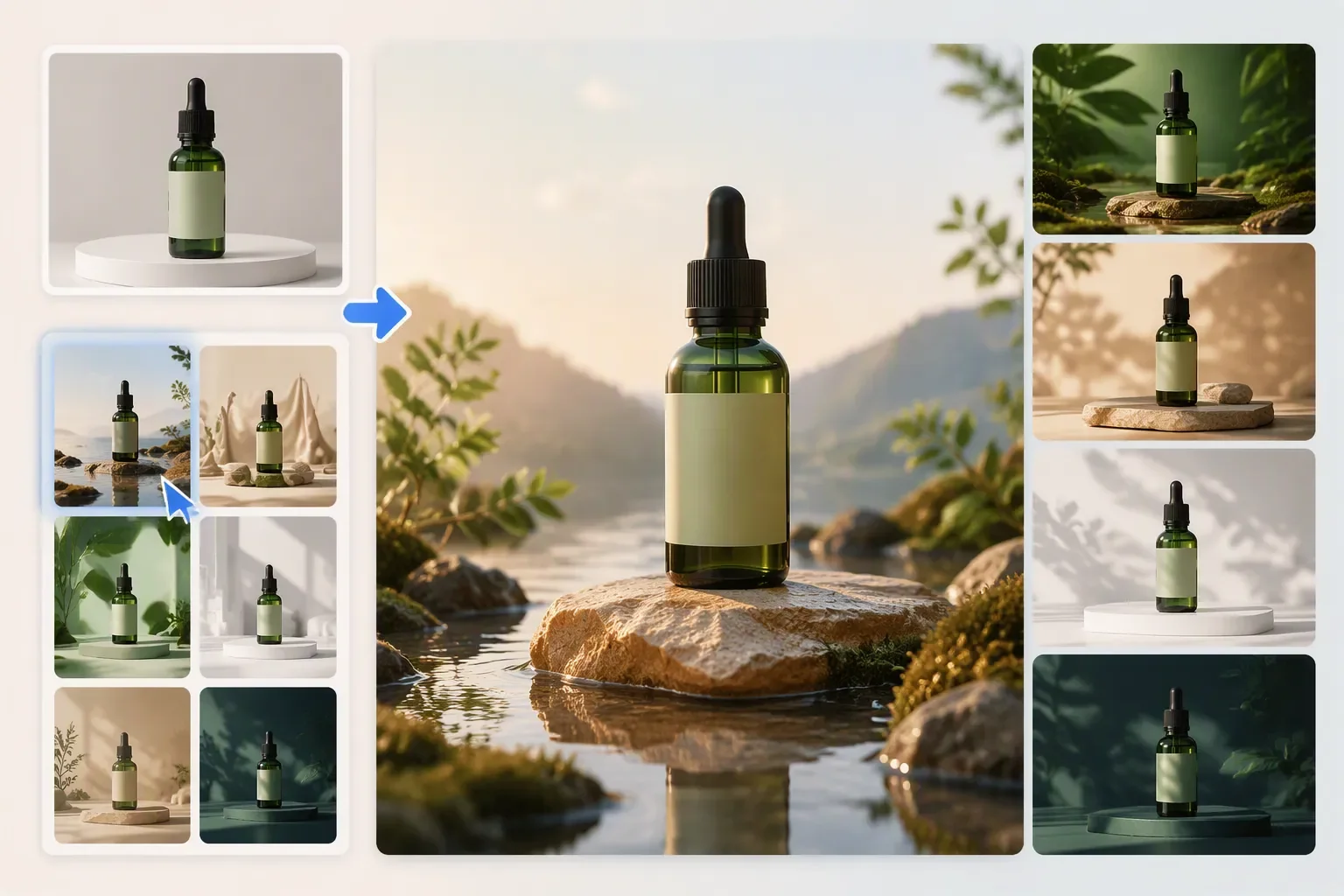 EzCreate-Alternative für professionelle Kosmetik-Produktbilder