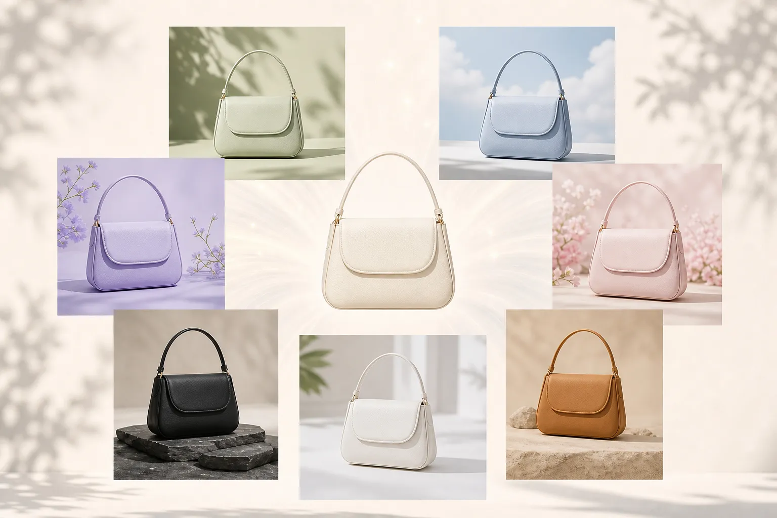 Multiple product image variations for marketing